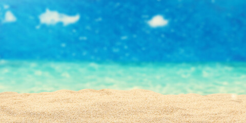 Wall Mural - summer beach background