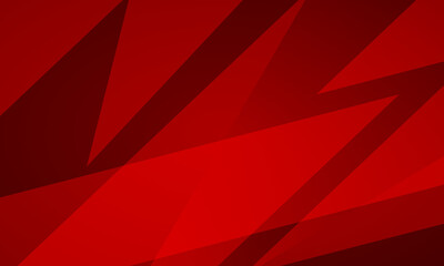 Wall Mural - abstract red triangle background. dynamic layer overlapping. vector illustration