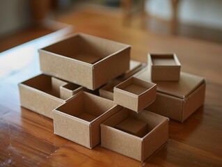 Empty Box Gift Prank - A series of smaller boxes nested within each other, leading to an ultimately empty box as a prank gift. 