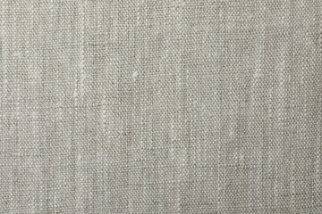 Sticker - Texture of light grey fabric as background, top view