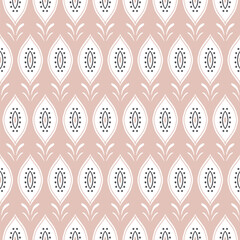 Wall Mural - abstract seamless vector pattern symmetric boho