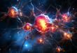 © Design Wave Ai - Unveiling the Intricacies of Human Brain Neurons, A Journey into Cognitive Wonders