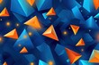 abstract colorful geometric shape background.