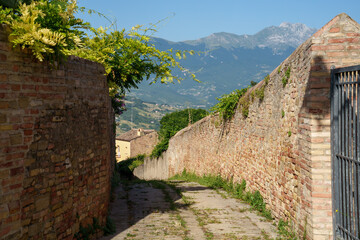 Penne, historic town in Abruzzo, Italy