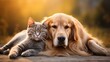 friendship dog and cats together