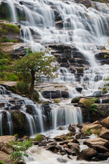  Mae-ya waterfall, Chiangmai, Thailand , waterfall in the mountains