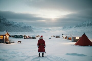 Wall Mural - north pole landscape