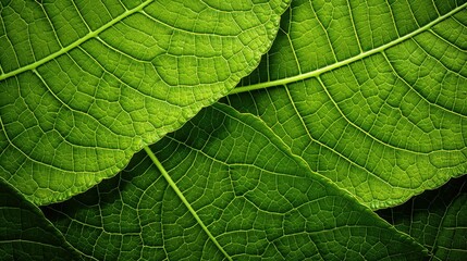 Canvas Print - nature sunflower leaves