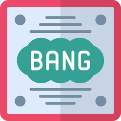 Sticker - Bang Icon