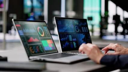Fototapete - KPI Dashboard Data Analytics