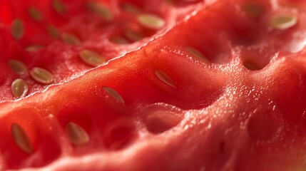Wall Mural - Close-up of watermelon seeds, showcasing their unique patterns and textures