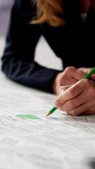 Poster - Cadastre Land Map Plot