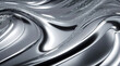 © Provate Deb - Chrome glossy abstract metallic steel liquid shiny fluid sliver futuristic background texture design