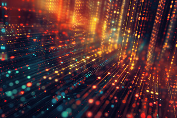 Poster - Abstract light background. A slide background for showcasing coding. Background image. Created with Generative AI technology.