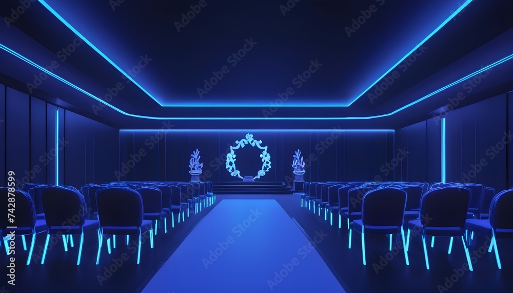 Royal Palace Ballroom Hall and Castle Interior Stock Illustration ...