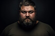 © wernerimages - portrait of a big overweight bearded man