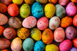 colorful easter egg background