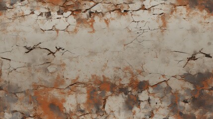 Poster - Generative AI Distressed and grungy texture resembling peeling paint.
