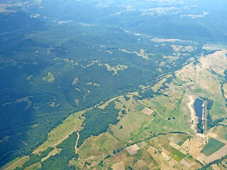 Poster - Aerial view of Central Bulgaria	