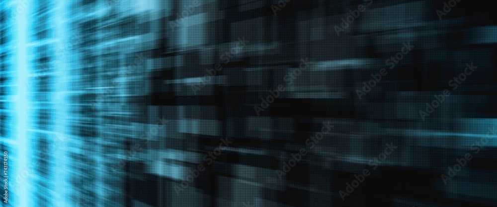 abstract blue background with motion blur Stock Illustration | Adobe Stock