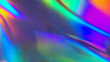 Iridescent foil rainbow gritty noise background