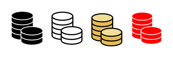 Money icon vector illustration. Money sign and symbol