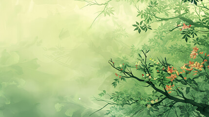  green forest background