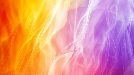 Aufkleber - Yellow red purple abstract background Gradient Blend Bright colorful rainbow background with space for design Multicolor Mothers day Web banner Wide Panorama : Generative AI