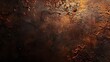 Rusty metal background Rust texture Orange red brown abstract background Bright rough textured background Wide banner Panoramic Copy space : Generative AI
