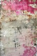 wall peeling paint red fire hydrant pastel pink robes texture princess rosa silk screen studio damaged city rock