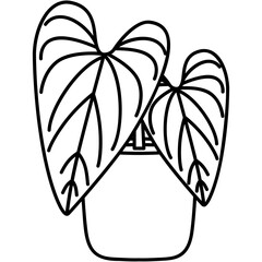 Poster - Anthurium Icon