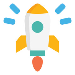 Sticker - Rocket Icon