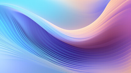 Wall Mural - holographic gradient neon wide banner, fashionable pastel rainbow unicorn background. hologram color