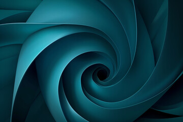Wall Mural - aqua blue color swirl abstract background