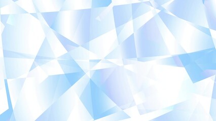 Fototapete - White and Light Blue Abstract Modern Background Loop