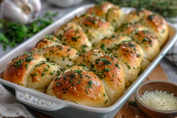 Wall Mural - Garlic knots