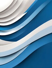 Wall Mural -  FILE #:  487040910 Preview Crop Find SimilarFILE TYPEAI/EPS and JPEGCATEGORYGraphic ResourcesLICENSE TYPEStandard or ExtendedAbstract white and blue curve shapes background. Smooth and clean subtle t