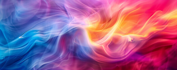 Poster - Abstract colorful light with extreme motion blur