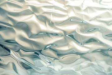 Poster - Abstract background with reflections and caustics. Futuristic background image. Created with Generative AI technology.