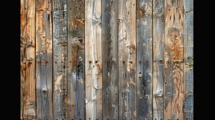 Wall Mural - Wood plank brown texture background