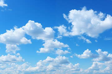 Wall Mural - white cloud with blue sky background. blue sky with white cloud background.