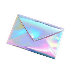 Poster - Shimmering Holographic Mail Envelope