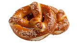 Fototapeta Tulipany - Soft Pretzel Making, on transparent background, PNG format