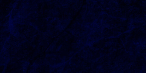 Poster - Dark Blue background with grunge texture backdrop. concrete wall blue bright ink and watercolor textures on black background. Beautiful art rough stylized texture web banner with space for text. 