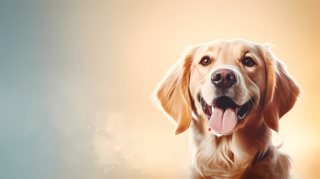 Cute dog portrait