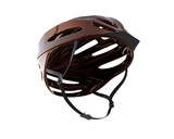 Fototapeta Natura - Bicycle helmet isolated on background. 3d rendering - illustration