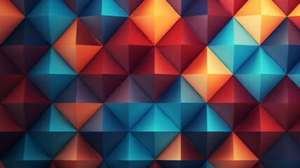 Sticker - Abstract Triangle Background.- Modern Frame Contemporary concept