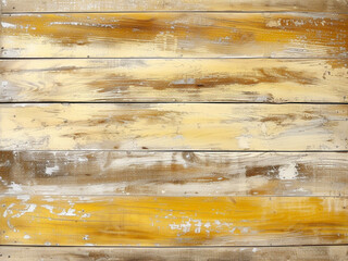 Wall Mural - horizontal yellow wood background