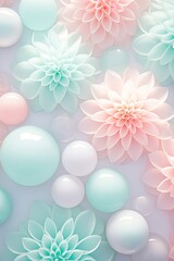 Leinwandbilder - A delightful image of a vibrant bunch of flowers suspended in the air, capturing a magical moment of weightlessness and grace
