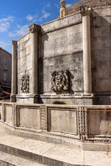 Wall Mural - Great Well of Onofria, fountain near the Pilska Gate, Dubrovnik, Croatia